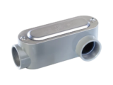 Caja Oval Roscada tipo LL de 1 1/2" (38.1 mm) / Incluye tapa y tornillos.