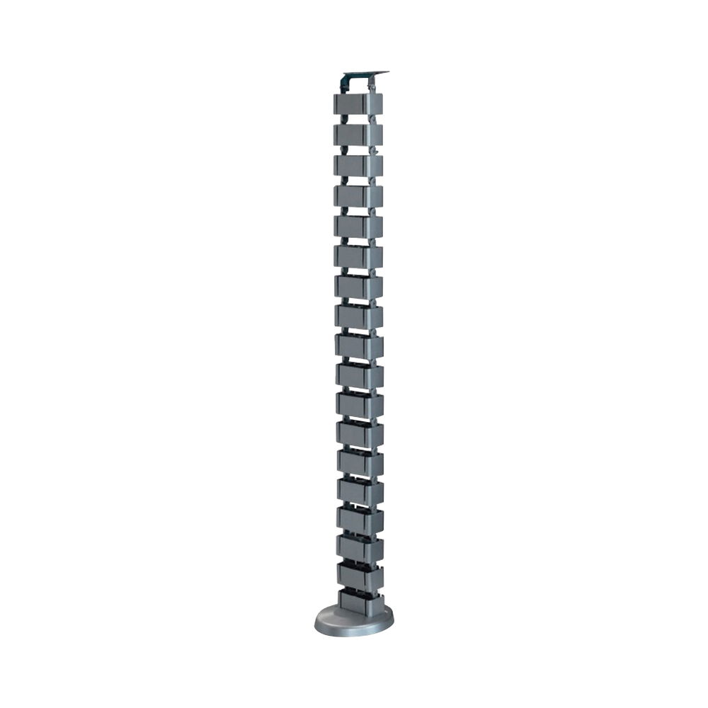 Organizador de Cables Vertical Articulado, Ideal para Llevar los Cables del Piso a Mesa o a la Cubierta del Escritorio de Manera Segura - Image 2