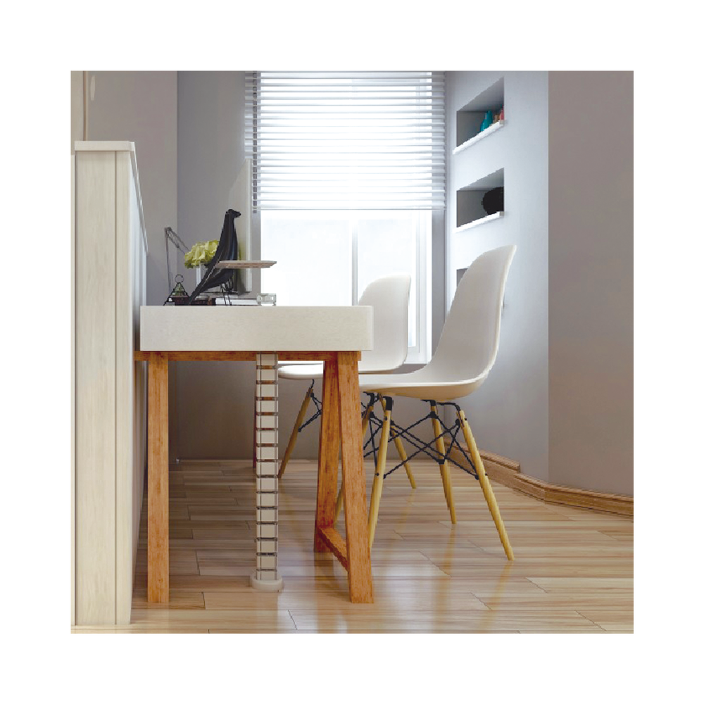 Organizador de Cables Vertical Articulado, Ideal para Llevar los Cables del Piso a Mesa o a la Cubierta del Escritorio de Manera Segura - Image 4