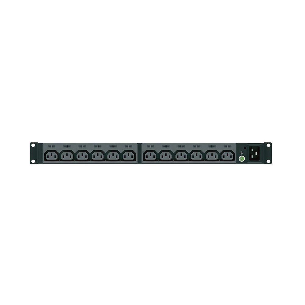 PDU Básico para Distribución de Energía, Enchufe de Entrada NEMA L6-20P, Con 13 Contactos C13, Instalación Horizontal de 19in, 1UR, 20 Amp, 220 Vca - Image 3