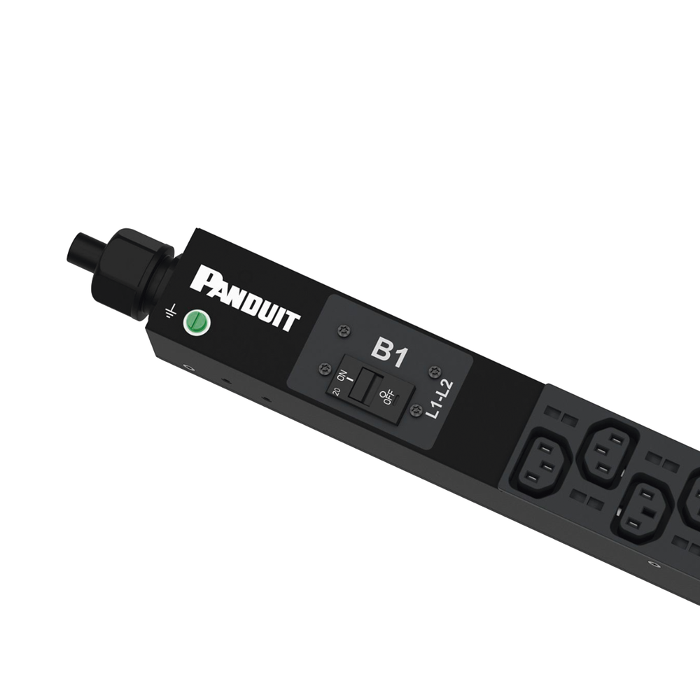 PDU Básico para Distribución de Energía, Enchufe de Entrada NEMA L6-30P, Con 20 Salidas C13, de Instalación Vertical, 208 Vca, 30 Amp - Image 4