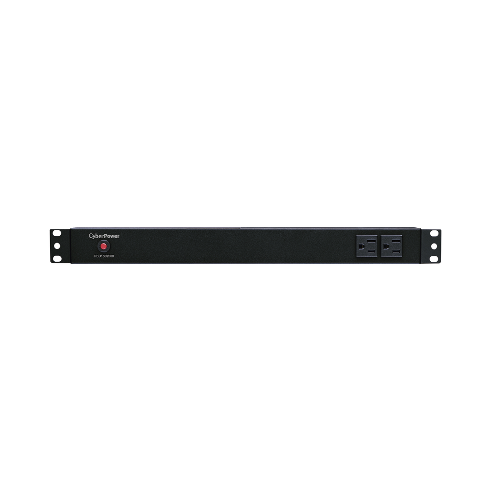 PDU Básico Para Distribución de Energía, Con 8 Tomas NEMA 5-15R Traseras y 2 Tomas 5-15R Frontales, 1UR, 15 Amp, 120 Vca - Image 3