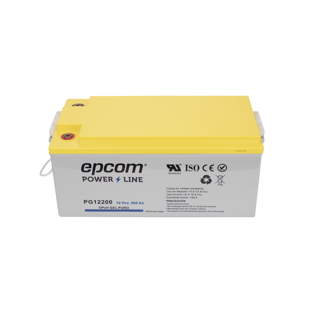 Batería de GEL PURO OPzV / 12 V @ 200 Ah / Ciclo profundo / Uso en Aplicaciones Fotovoltaicas y de Respald - Image 9