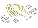 Kit de Accesorios de Tierra Física, Para Gabinetes ProLine, Incluye 6 Cables 12 AWG de 411 mm de Largo Con Terminaciones de Anillo y Accesorios de Montaje M6