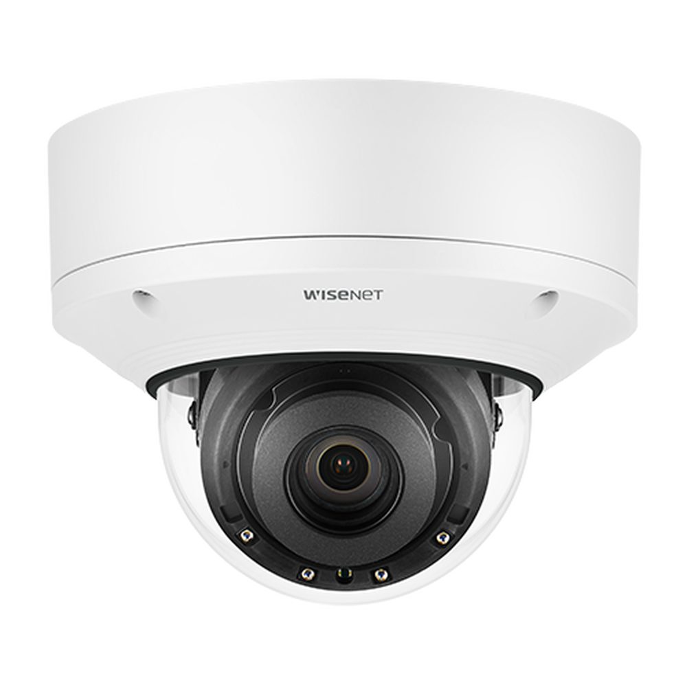 Cámara Domo 4K con IA, Antivandalica / Lente Motorizado de 4.5 a 10mm / P-Iris, WDR 120dB / Ranura SD / Protección IP52 e IK10