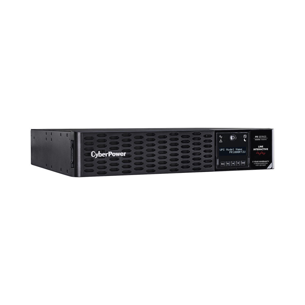 UPS de 1000 VA /1000 W, Topología Línea Interactiva, Entrada 120 Vca NEMA 5-15P, Onda Senoidal Pura, Torre o Rack 2 UR, Con 8 Tomas NEMA 5-15R - Image 4