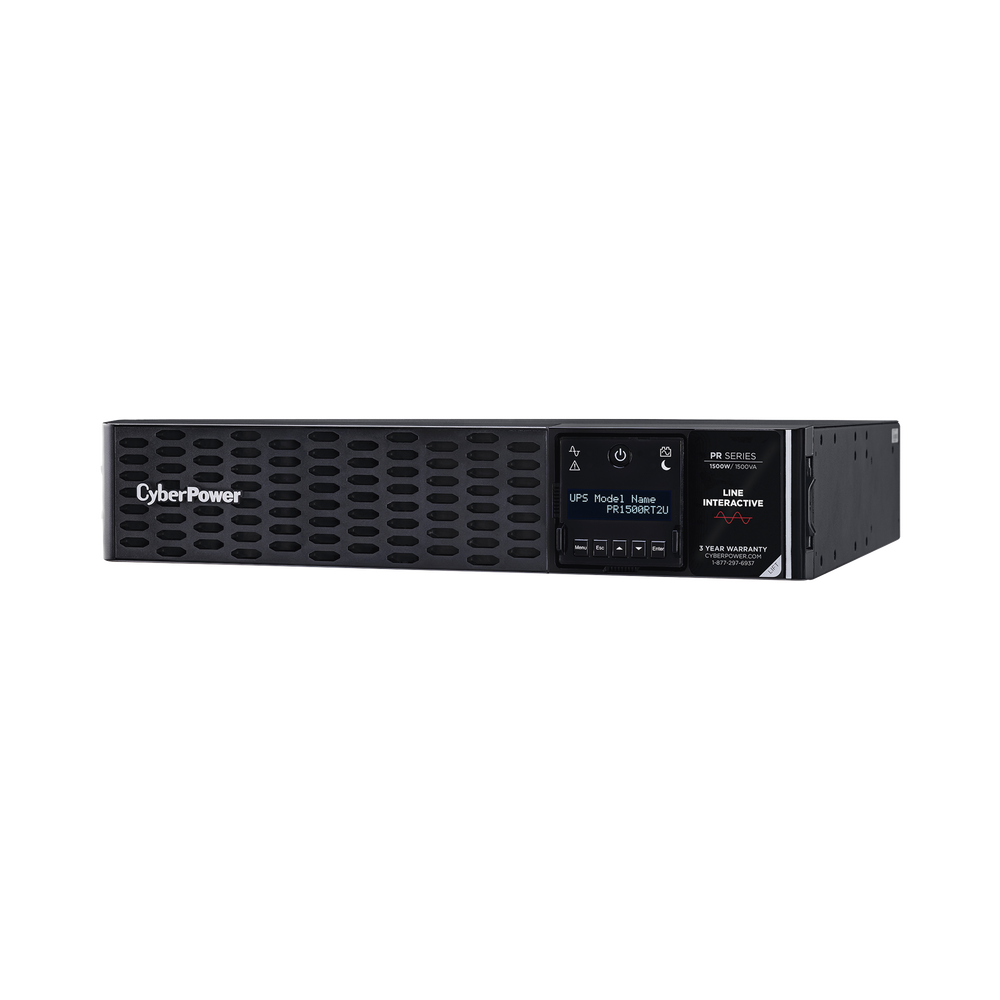 UPS de 1500 VA/1500 W, Topología Línea Interactiva, Entrada 120 Vca NEMA 5-15P, Onda Senoidal Pura, Torre o Rack 2 UR, Con 8 Tomas NEMA 5-15R - Image 2