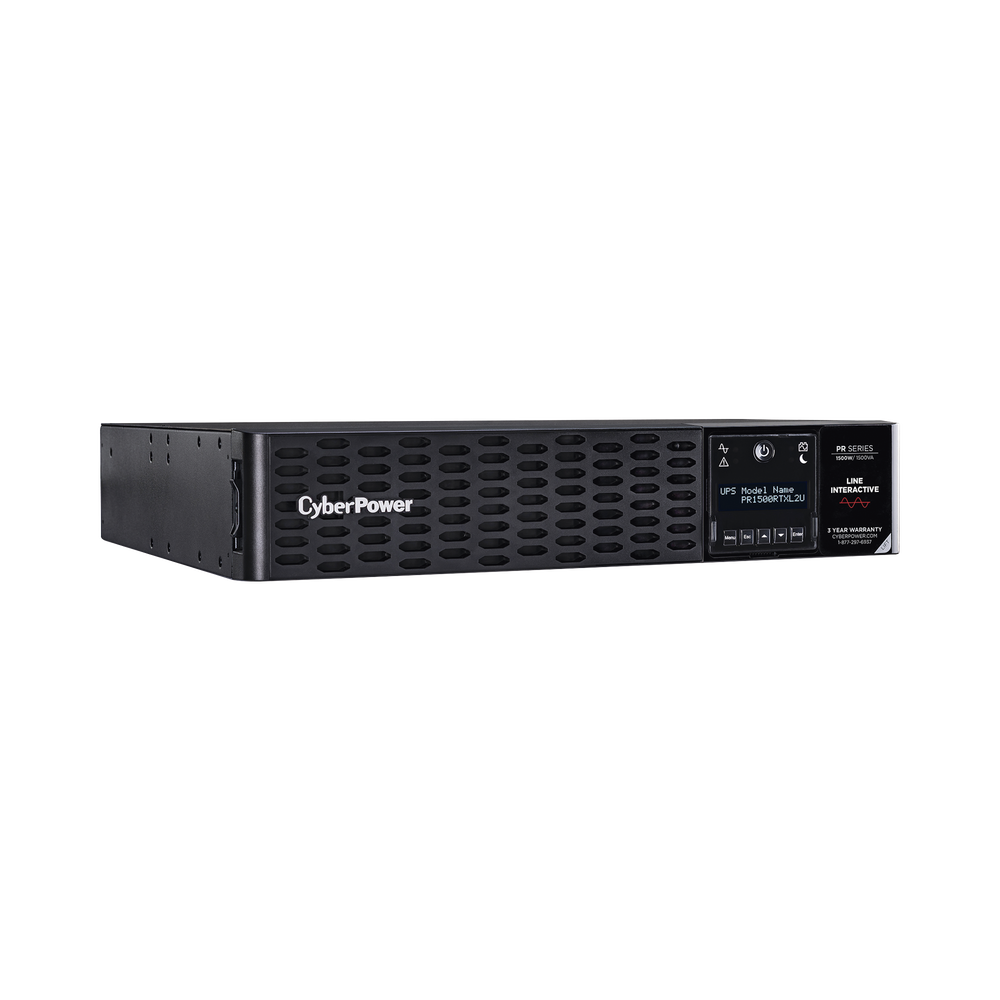UPS de 1500 VA/1500 W, Topología Línea Interactiva, Entrada 120 Vca NEMA 5-15P, Onda Senoidal Pura, Torre o Rack 2 UR, Con 8 Tomas NEMA 5-15R - Image 4