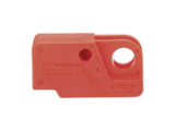 Dispositivo de Bloqueo LOTO para Interruptores Eléctricos de Palanca, de 15.2 x 22.3 mm, Color Rojo