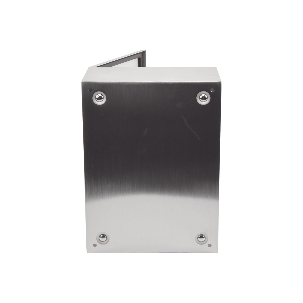 Gabinete de Acero Inoxidable IP66 Uso en Intemperie (300 x 400 x 200 mm) con Placa Interna Galvanizada. - Image 7