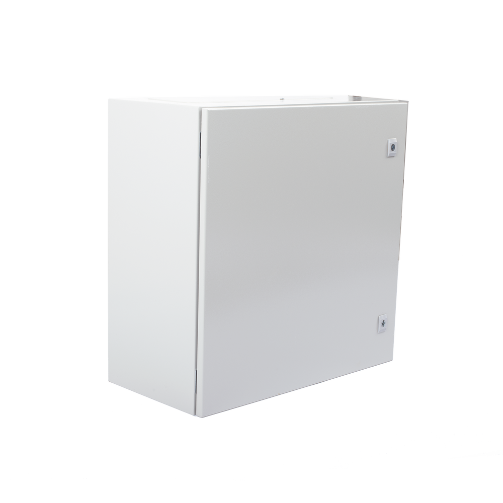 Gabinete de Acero IP66 Uso en Intemperie (600 x 600 x 300 mm) con Placa Trasera Interior Metálica y Compuerta Inferior Atornillable (Incluye Chapa y Llave T). - Image 8