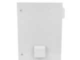 Gabinete Ventilado de Acero IP55 Uso en Exterior (600 x 800 x 300 mm) con Placa Trasera Interior Metálica y Compuerta Inferior Atornillable. Incluye Ventilador, Ventilas, filtros, Chapas y Llave T.