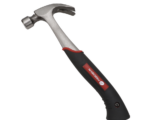 Martillo Uso Rudo de Acero Forjado de 16 oz. con Uña Curva. Con Sujetador Magnético de Clavos.