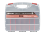 Caja Organizadora con 21 Divisiones Fabricada en Plástico de Alta Resistencia de 38x31x7 cm.