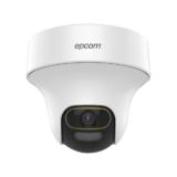 Cámara LUZ DUAL (IR + LUZ BLANCA) / Domo TurboHD 2 Megapixel (1080p) / Luz Blanca 20 mts / Gran Angular 106° / Lente 2.8 mm / 30 mts IR EXIR / Exterior IP67 / 4 Tecnologías / Micrófono Integrado