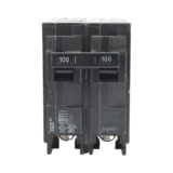 Interruptor automático enchufable tipo QP 2 polos, 100 amp