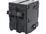Interruptor automático enchufable tipo QP 2 polos, 20 amp