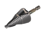 Broca Escalonada 12 en 1, de Liberación Rápida, Acanaladura en Espiral, produce Agujeros de 2-3 cm e Intermedios. 10x más Durable