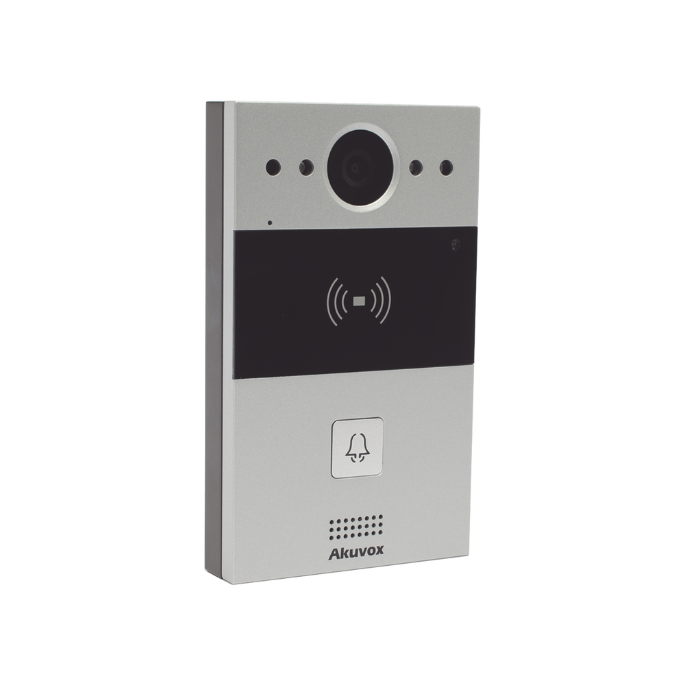 Videoportero de 1 Botón / Lector de Tarjetas MIFARE y PROX EM / Notificación a APP / 100% en la Nube / Notificación por Llamada Telefónica / SIP / ONVIF / IP65 / Cámara 2MP / Panel de Aluminio / Control de 2 Puertas - Image 3