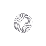 Reducción Bushing Aluminio de 2" a 1/2" / Para Tubo Conduit Rígido ó IMC / Con Recubrimiento de Uretano Purpura.
