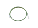 Jumper Para Aterrizar Equipos en Racks o Gabinetes, 6 AWG, con Terminal Doblada a 90 Grados, 0.60 m de Largo