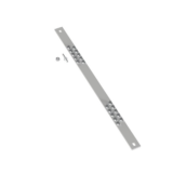 Barra de Conexión a Tierra, Para Rack de 19″, Con 20 Orificios Para Conexión Rápida de Equipos, Incluye 20 Tornillos # 12-24 x 1/2″ Instalados