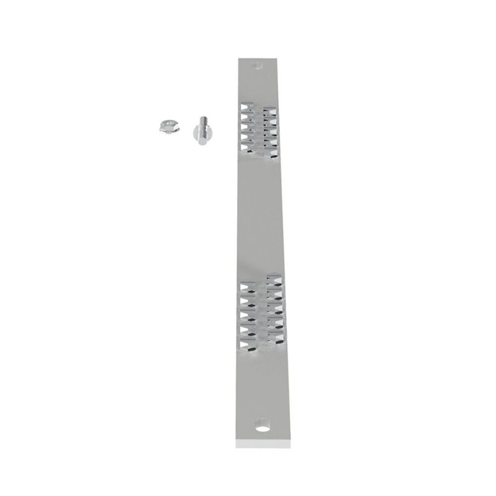 Barra de Conexión a Tierra, Para Rack de 19", Con 20 Orificios Para Conexión Rápida de Equipos, Incluye 20 Tornillos # 12-24 x 1/2" Instalados - Image 5