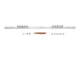 Barra de Conexión a Tierra, Para Rack de 19", Con 20 Orificios Para Conexión Rápida de Equipos, Incluye 20 Tornillos # 12-24 x 1/2" Instalados