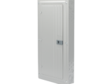 Centro de carga trifásico 3 Fases, 4 Hilos para interruptores QP, de 24 polos - 42 circuitos, 120/240vca, Barras de aluminio 200 Amp, Nema 1, uso interior. Incluye tapa.