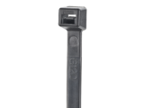 Cincho de Nylon 6.6 StrongHold™,  200mm  largo x 2.5mm ancho, Color Negro, Exterior Resistente a Rayos UV, Paquete de 100pz