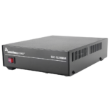 Fuente de poder 13.8V, 19A, conmutada con circuito cargador de baterías.