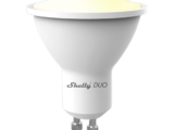 Foco tipo Gu10 inteligente con señal inalámbrica, color dual blanco y cálido, uso de App Shelly. AC 100-240V