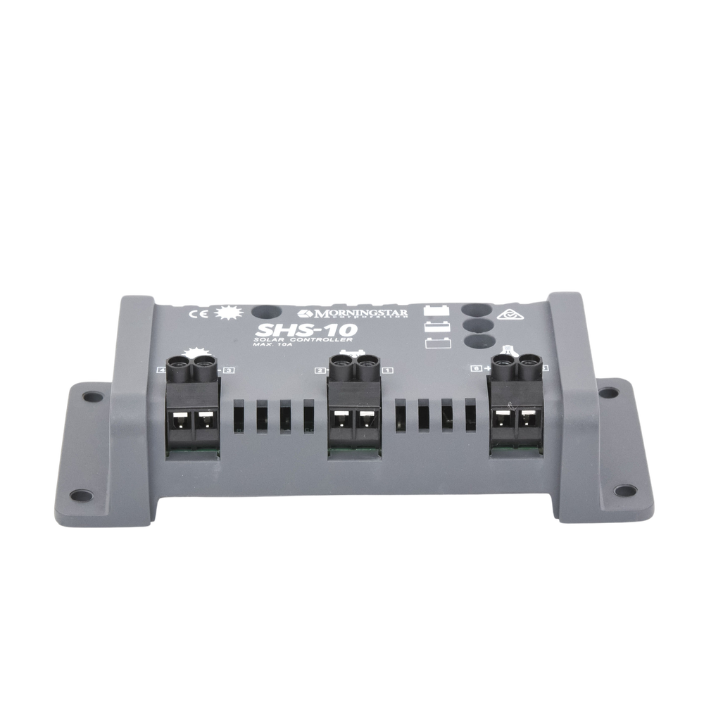 Controlador de Carga Solar PWM 10 A / 12 VCC / Desconexión Automática / IP22 / Protección Integral / Bajo Consumo 8 mA - Image 2