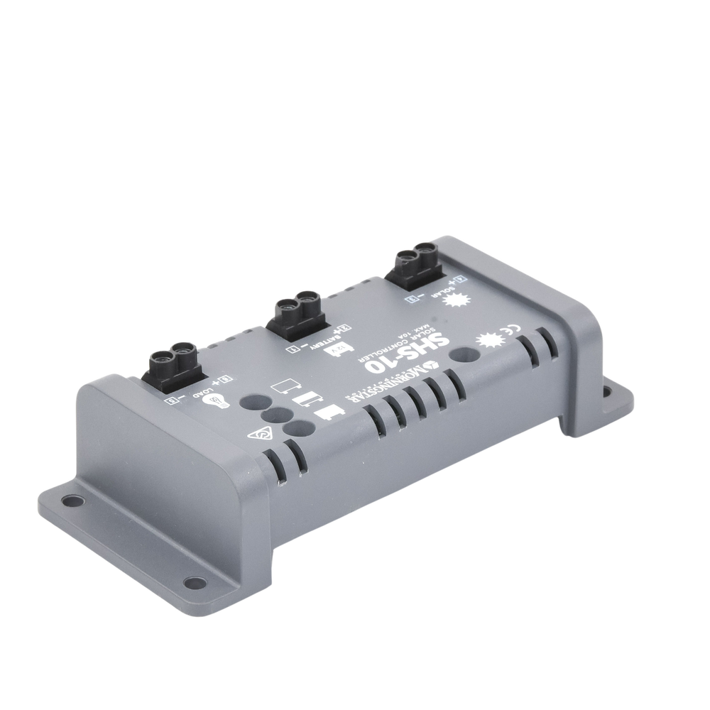 Controlador de Carga Solar PWM 10 A / 12 VCC / Desconexión Automática / IP22 / Protección Integral / Bajo Consumo 8 mA - Image 3