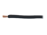 Cable Eléctrico / 8 AWG / 100 metros / Color negro / Conductor de cobre suave / Aislamiento de PVC / Auto extinguible