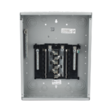 Centro de carga monofásico 1 Fase, 3 Hilos para interruptores QP, de 12 polos – 24 circuitos, 120/240vca, Barras de aluminio 125 Amp, Nema 1, uso interior. Incluye tapa.