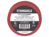 Cinta Eléctrica STRONGHOLD para Aislar, de PVC, Uso General Reparación y Mantenimiento, Grosor de 0.18mm (7 mil), Ancho de 19mm, y 20.12m de Largo, Color Rojo