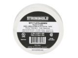 Cinta Eléctrica STRONGHOLD para Aislar, de PVC, Uso General Reparación y Mantenimiento, Grosor de 0.18mm (7 mil), Ancho de 19mm, y 20.12m de Largo, Color Blanco