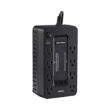 UPS de 425 VA/255 W, Topología Standby, Entrada 120 Vca NEMA 5-15P, Tipo Gabinete Compacto, Con 8 Tomas NEMA 5-15R