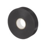 Cinta Eléctrica STRONGHOLD para Aislar, de PVC, Uso Profesional en Construcción Eléctrica, Grosor 0.18mm (7 mil), Ancho 19mm, y 20m Largo, Color Negro.