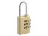 Candado de Latón de Combinación Maletero Programable/ Medida 20 mm / Nivel de seguridad 3 / Discos Programables.