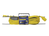 Extensión eléctrica de Uso Rudo 4 metros / 127 V CA 10 A Máximo / Color Amarillo.