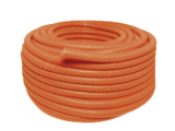 Manguera Poliducto Corrugado 3/4" x 50 m, Con Guía, Polietileno Alta Densidad HDPE, Resistente a Intemperie.
