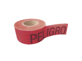 Cinta para barricada "PELIGRO" de 100 m y ancho de 3".