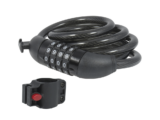 Candado de Cable de Combinación/ Longitud 120 cm / Nivel de seguridad 3/ Discos Programables.