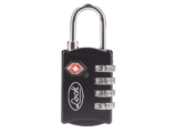 Candado de Combinación Maletero Negro TSA / Medida 30 mm/ / Nivel de seguridad 3 / Discos Programables.