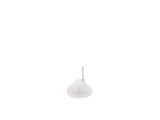 Grapa para cable redondo de 5mm color transparente (100pzs) (3102-00100)