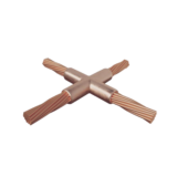 Molde para Soldadura Exotérmica tipo X para cable 3/0 AWG - 3/0 AWG.