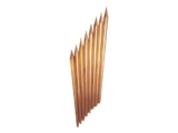 Varilla de Acero con Recubrimiento de Cobre Diámetro 3/4" de 3m de Largo