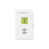 Termostato para sistemas de una sola etapa calor y frio, no programable vertical PRO 1000